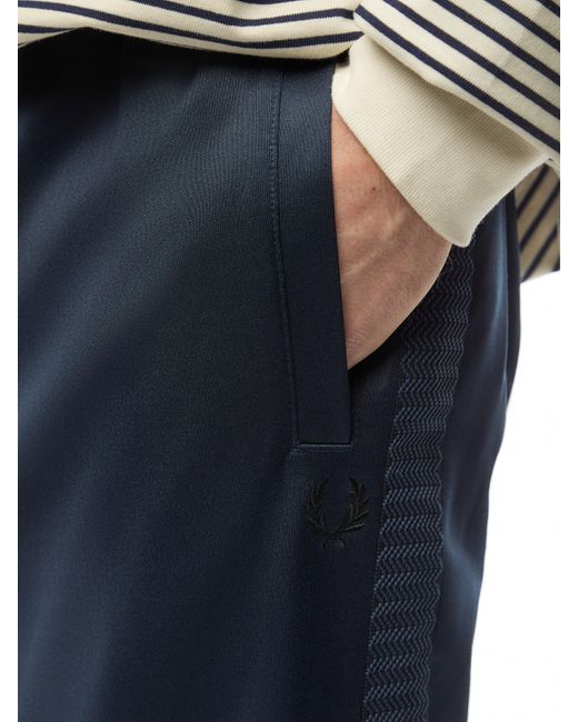 Fred Perry Blue Tape Detail Track Pants for men