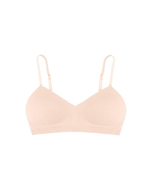 Stripe & Stare Pink Sculpt Padded Bra Nude