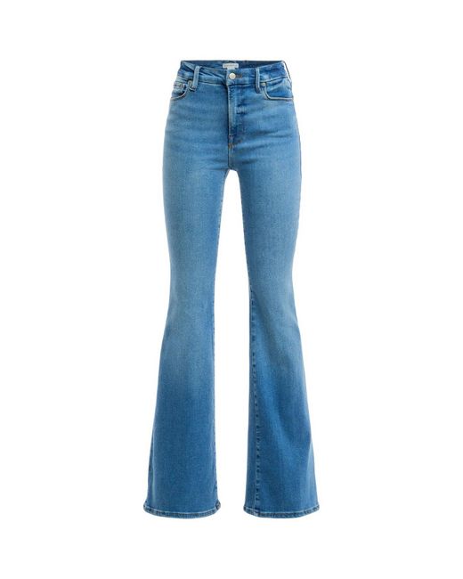 GOOD AMERICAN Blue Women's Good Legs Flare Jeans