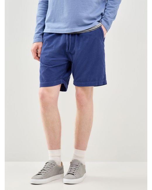 Hartford Blue Jog Shorts for men