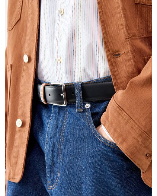Paul Smith Belt M Strp Keeper in Blue for Men Lyst UK