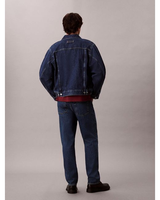 Calvin Klein Blue 90S Taper Jeans for men