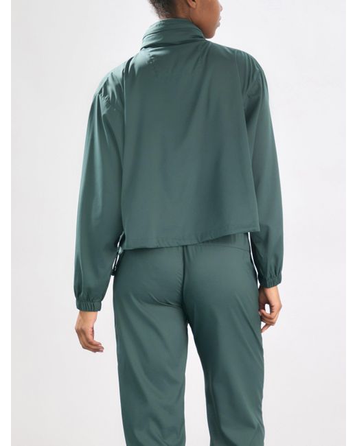 GIRLFRIEND COLLECTIVE Green Huddle Half-Zip Windbreaker Jacket