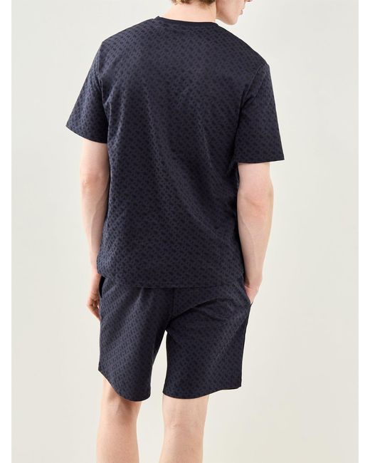 Boss Blue Relax Lounge Shorts for men