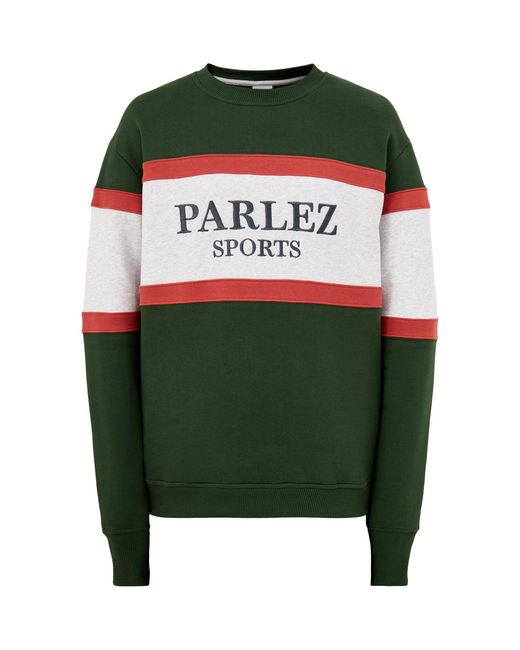 Parlez Green Squad Crew Sweatshirt for men