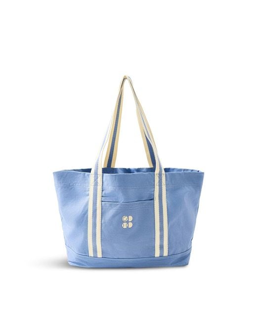Sweaty Betty Blue Canvas Tote Bag