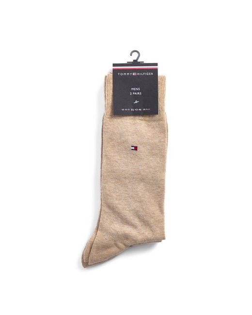 Tommy Hilfiger Natural Classic 2 Pack Socks for men