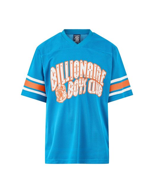 BBCICECREAM Blue Logo Football Jersey for men