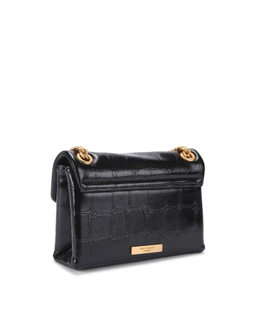 Kurt Geiger Black Mini Kensington Gems Bag