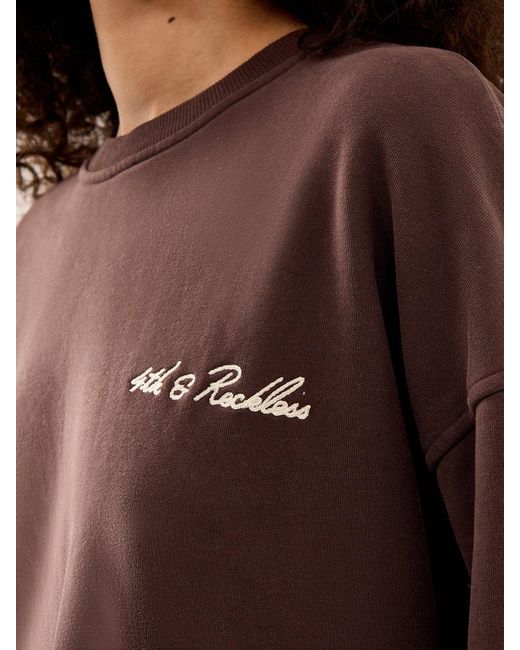 4th & Reckless Brown Fillipa Sweat