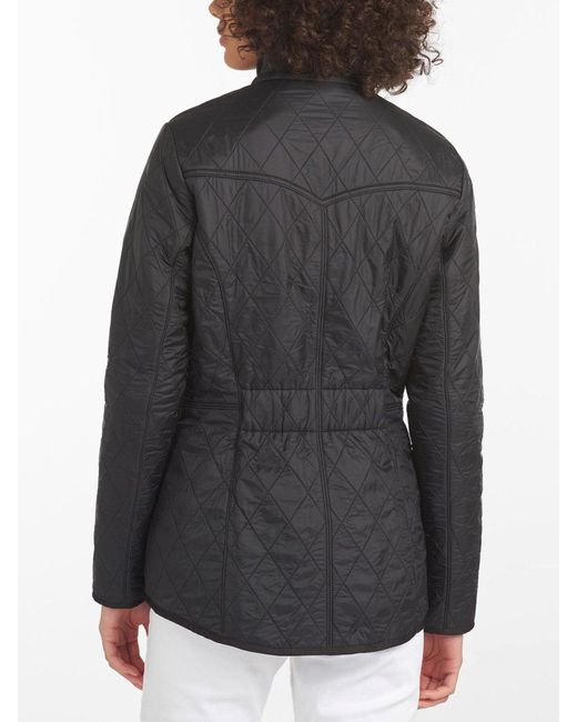 Barbour Black Cavalry Polarquilt