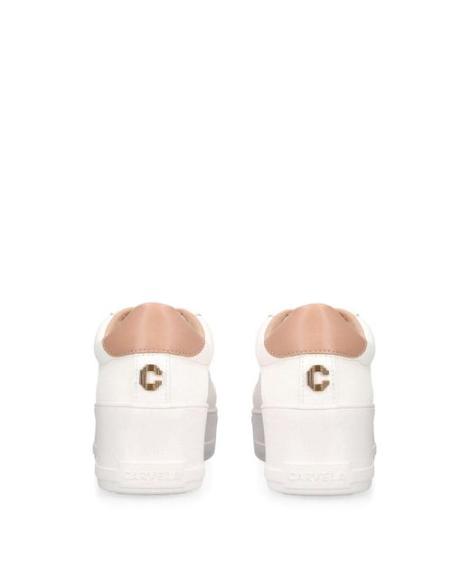 Carvela Kurt Geiger Natural Jive Lace Up