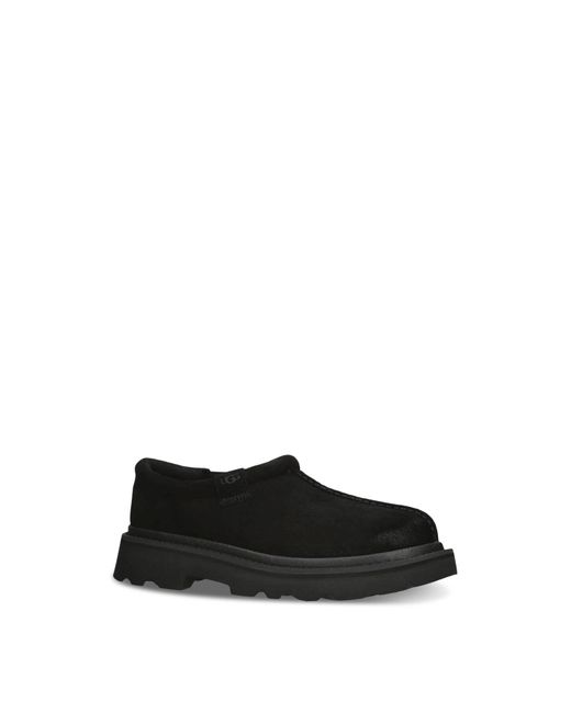 Ugg Black Tasman Lug Suede Mules for men