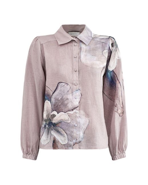 Dea Kudibal Pink Sioma Balloon Sleeve Blouse