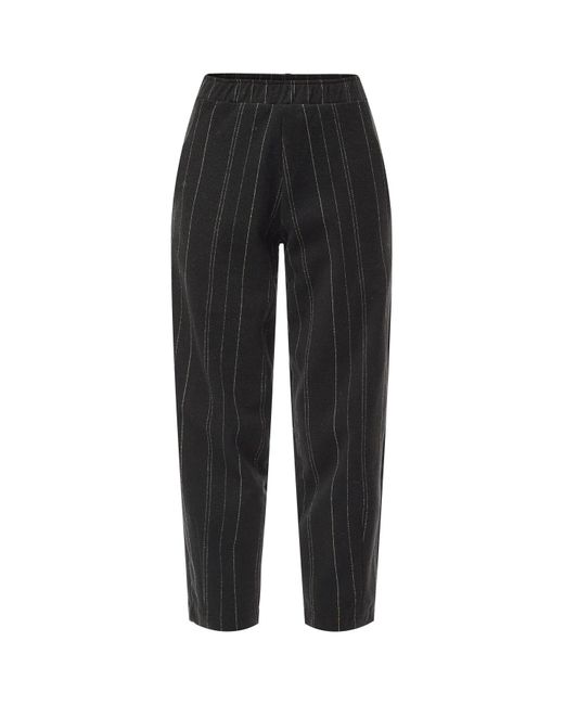 Mama B. Black Cervo Trouser