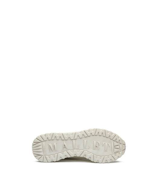Mallet White Popham Lite Trainers for men