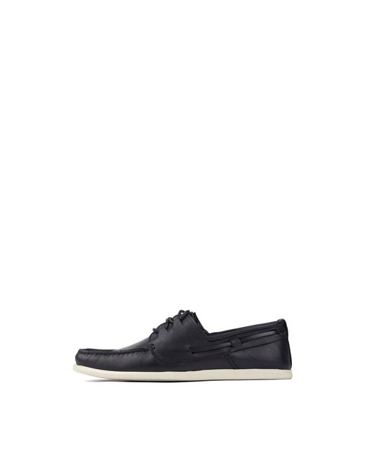 Sole White Alpha Boat Shoes for men