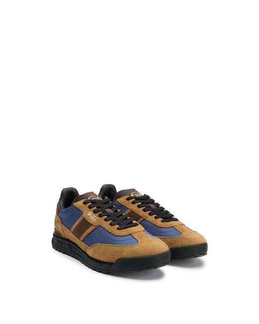 Polo Ralph Lauren Blue Varick Trainers for men