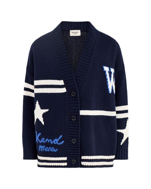 Weekend by Maxmara Blue Belgio Cardigan