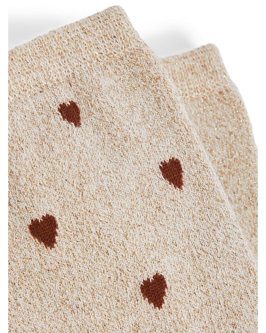 Dear Denier White Women's Mei Soft Heart Socks 2 Pack