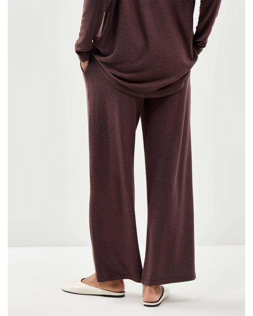 Soya Concept Purple Biara 74 Wide Leg Trousers