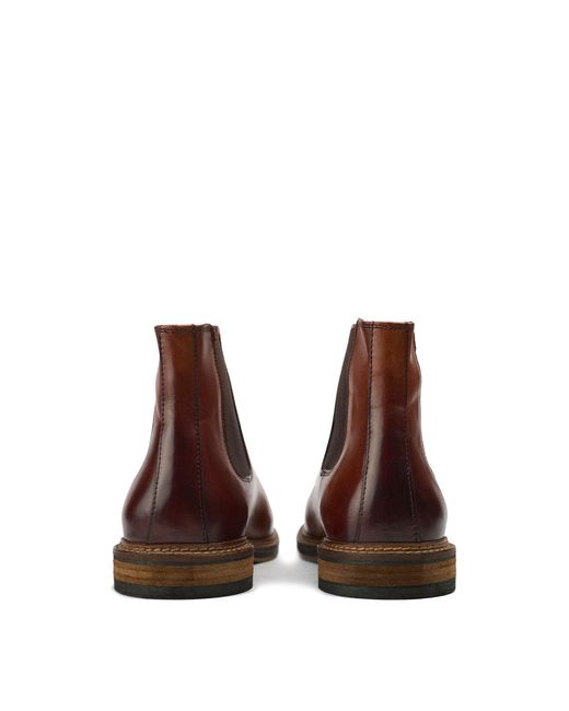Sole Brown Erlam Chelsea Boots, Leather for men