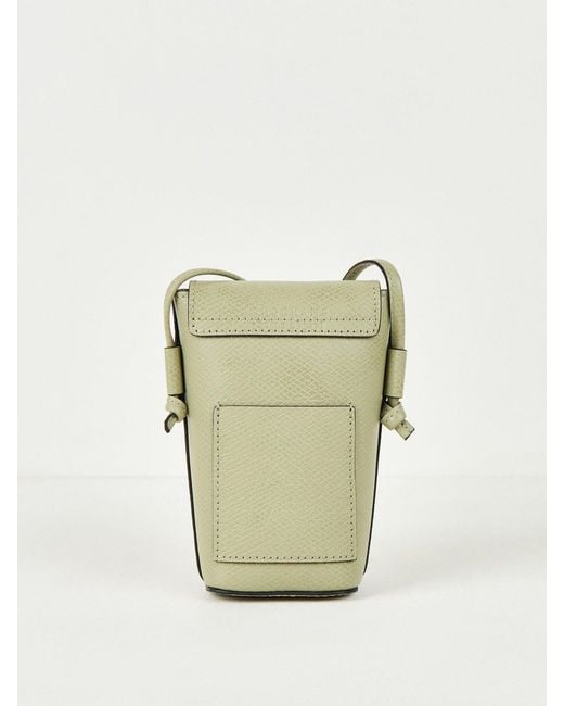 Longchamp White Epure Phone Crossbody Bag
