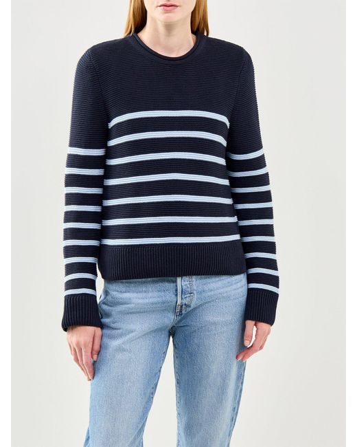 Barbour Blue Hinton Knitted Jumper