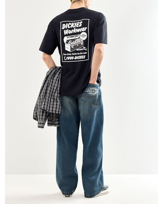 Dickies Black Dry Ridge T-Shirt for men