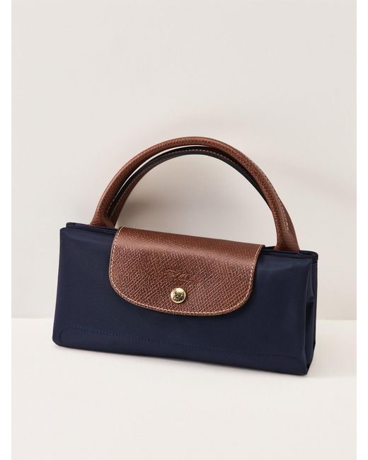 Longchamp Blue Le Pliage Original Large Travel Bag