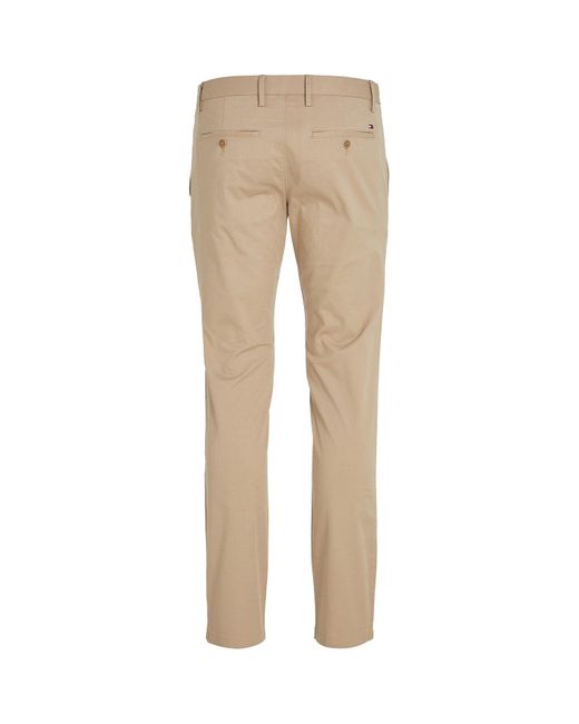 Tommy Hilfiger Natural 1985 Bleecker Chinos Khaki for men