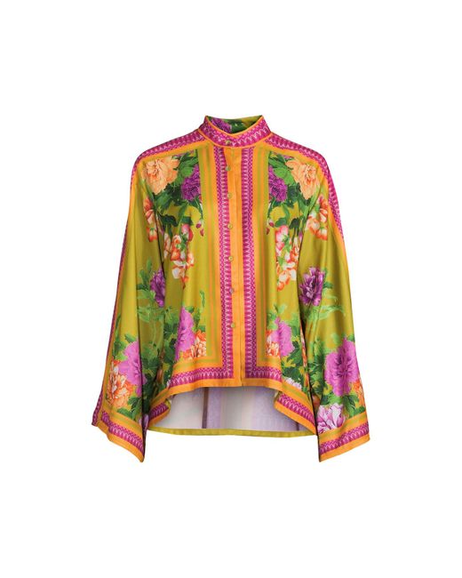 Raishma Multicolor Women's Floral Printed Alina Shirt