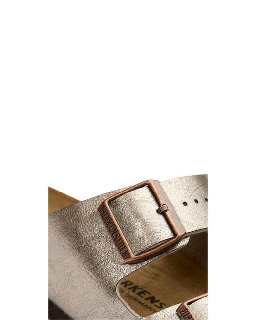 Birkenstock White Arizona Synthetic Sandals