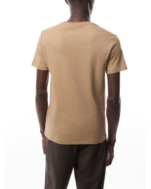 Polo Ralph Lauren Natural Custom Slim Fit Short Sleeve T-Shirt for men