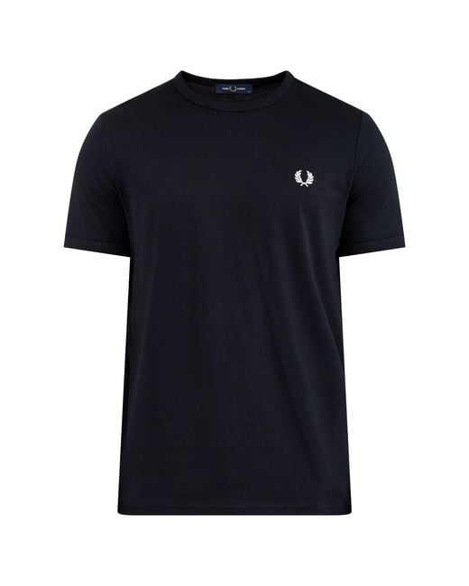 Fred Perry Blue Ringer T-Shirt for men