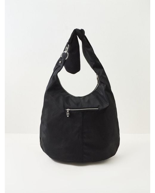 Damson Madder Black Gene Oversized Recycled Tote Bag