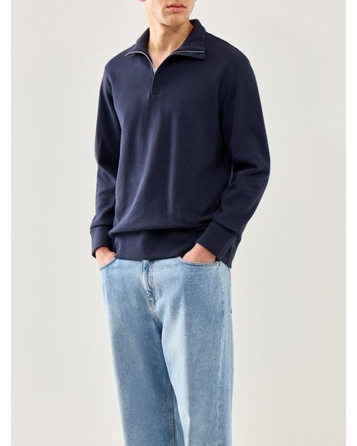 Gant Blue Light Sacker Half Zip for men