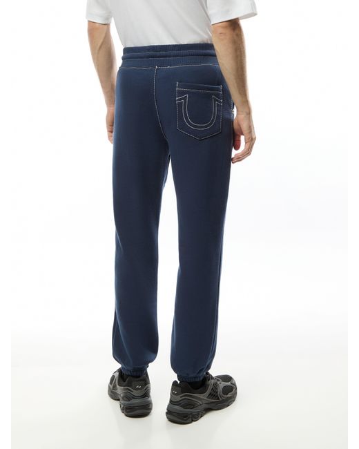 True Religion Blue Big-T Jogger for men