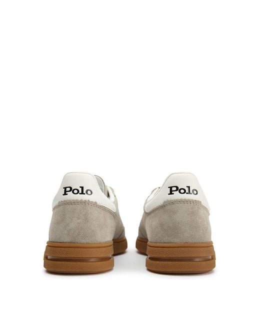 Polo Ralph Lauren Gray Bedford Trainers for men