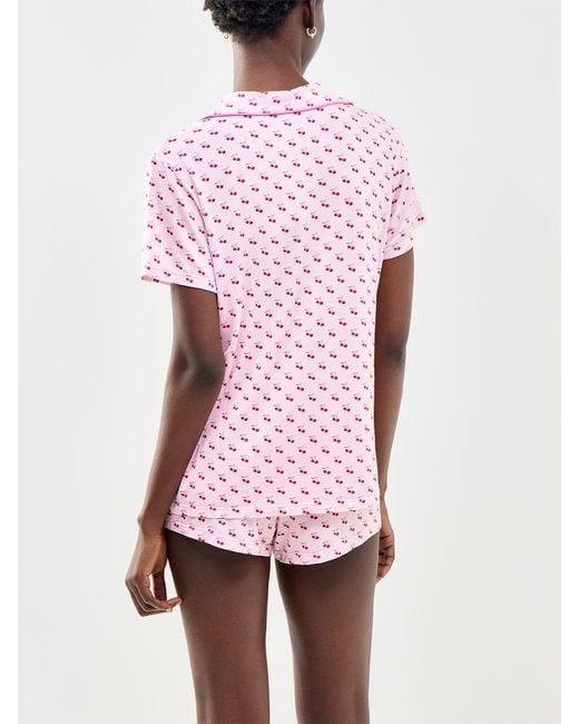 Stripe & Stare Pink Short Pyjama Set