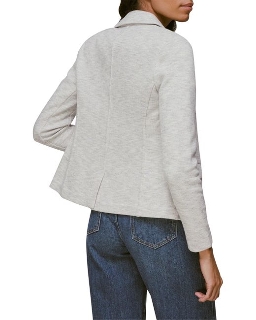 Whistles White Women's Slim Jersey Jacket