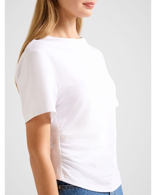 Forever New White Saskia Boxy T-Shirt