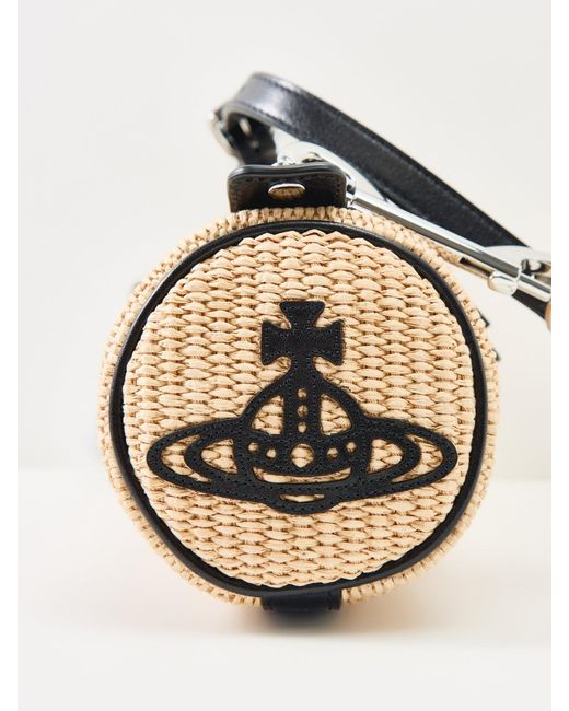 Vivienne Westwood Natural Cindy Cylinder Bag