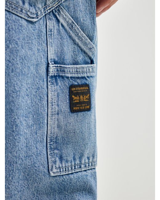 Levi's Blue 568 Loose Straight Carpenter Jeans for men