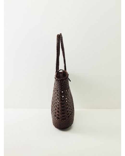 Dragon Diffusion Black Rixo X Lucine Woven Bag
