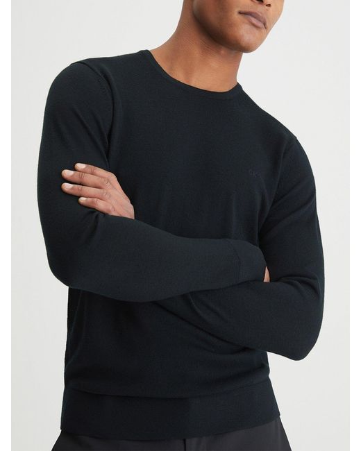 Calvin Klein Black Jumper for men