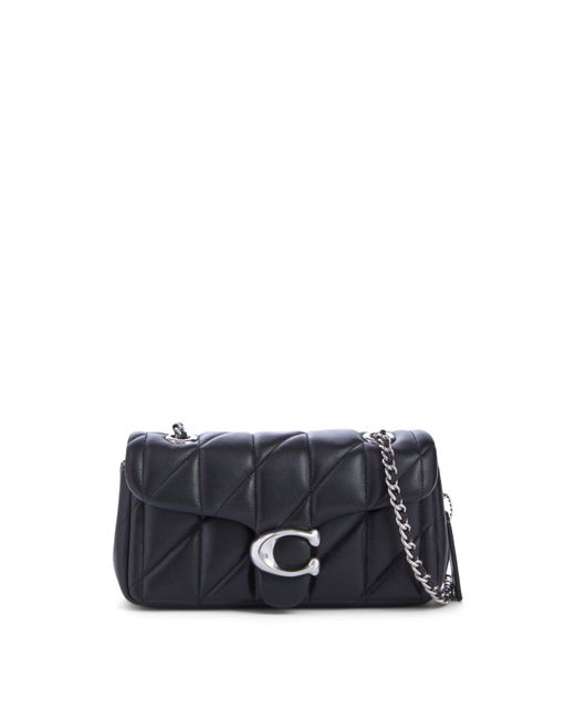 COACH Blue Quilted Tabby Shoulder 20 Bag