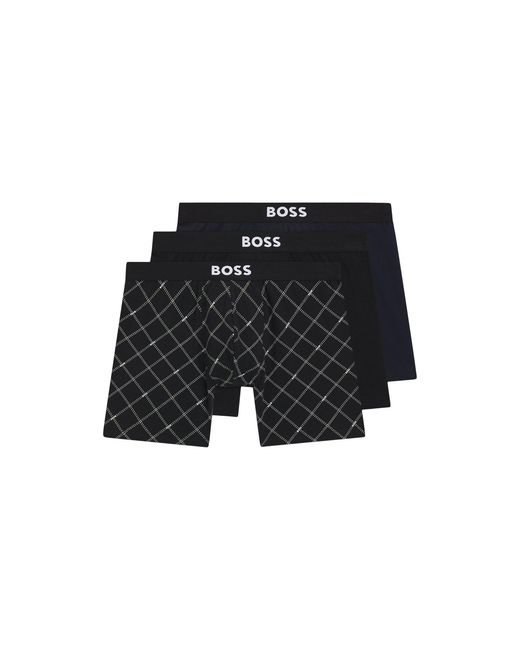 Boss Black Boxer Brief 3 Pack One for men