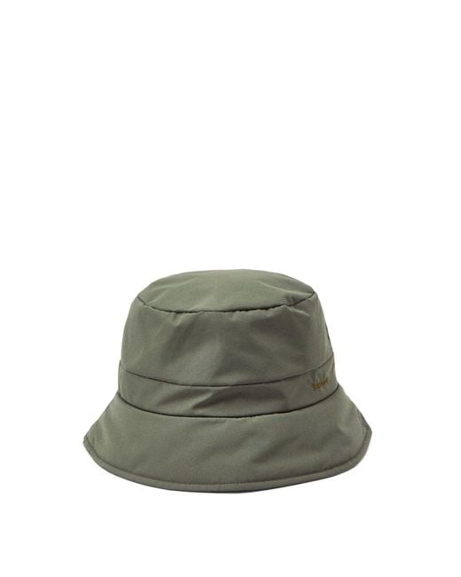 Barbour Green Calgary Bucket Hat for men