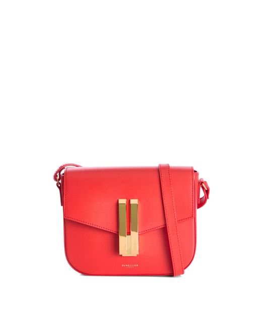 DeMellier London Red Women's Small Vancouver Crossbody Bag